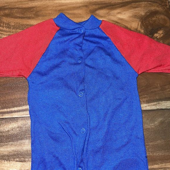Vintage Mickey Mouse Disney One Piece Toddler Youth Suit Size 0-3 Months - Picture 9 of 9